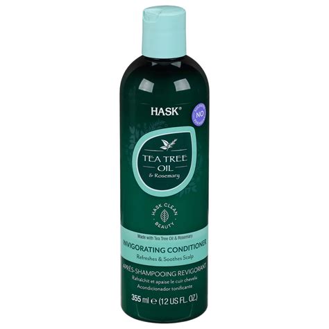 Hask Tea Tree Oil And Rosemary Invigorating Conditioner Shop Shampoo And Conditioner At H E B