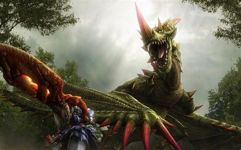 Espinas Epic Hd Wallpaper From Monster Hunter