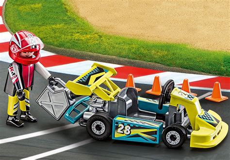 Playmobil Kart De Carreras F1 Con Piloto Go Kart 9322 U S 30 10 En