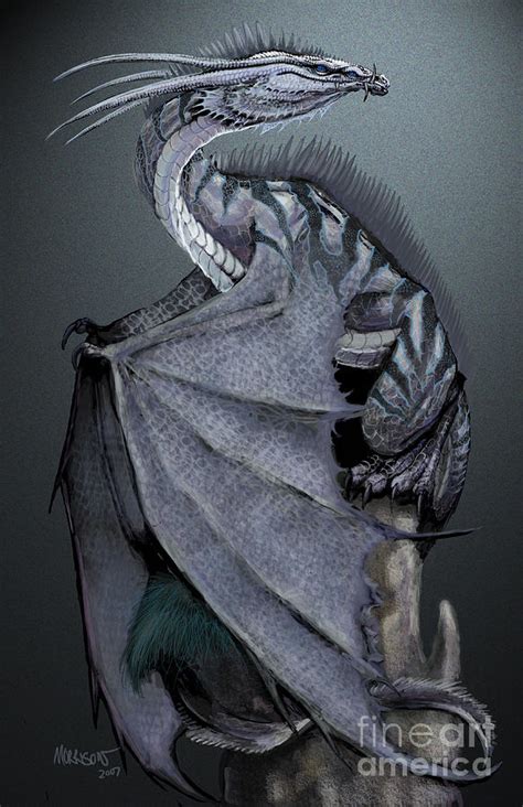 Nickel Dragon Digital Art By Stanley Morrison Pixels