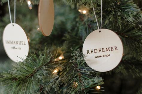 24 Names Of Christ 5 Inch Ornament Set Christ Name Christmas Ornament