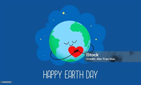 Happy Earth Day Vector Illustration Concept Stock Illustration Download Image Now Earth Day