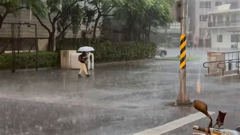 「凱米颱風」襲台！高雄暴雨狂瀉 路竹發布淹水一級警戒｜東森新聞：新聞在哪 東森就在哪裡