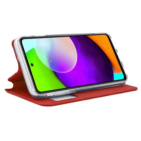 Funda Cool Flip Cover Para Samsung A Galaxy A A G Liso Rojo