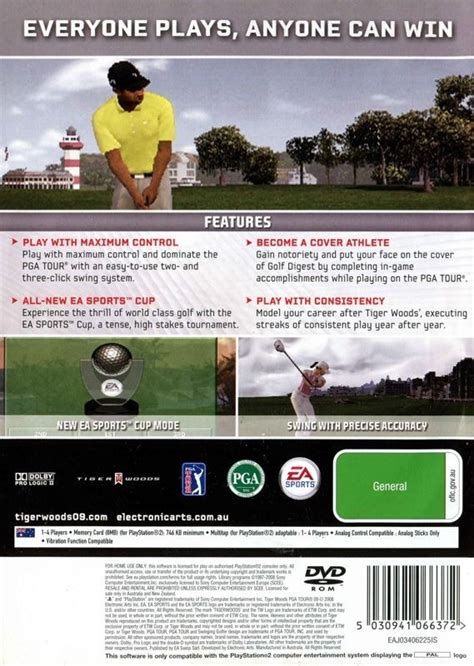 Tiger Woods Pga Tour Para Playstation