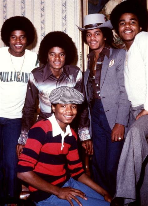 Brotherly Love ♥ L R Jackie Jackson Michael Jackson Marlon Jackson Tito Jackson And Randy