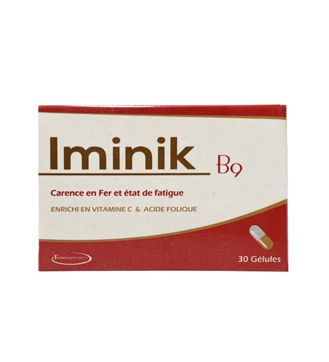 Iminik B9 30 Gélules Citymall