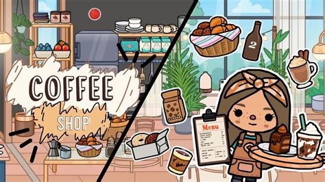 Coffee Shop ☕ Makeover Home Designer Toca Life Tổng Hợp Những