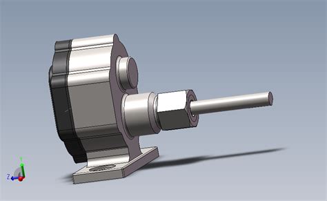 齿轮油泵装配体模型 Solidworks 2014 模型图纸下载 懒石网