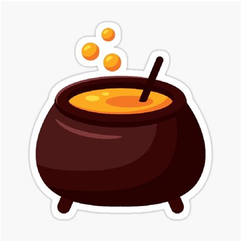 A Bubbling Cauldron Sticker For Sale By Itsayatheaya Redbubble