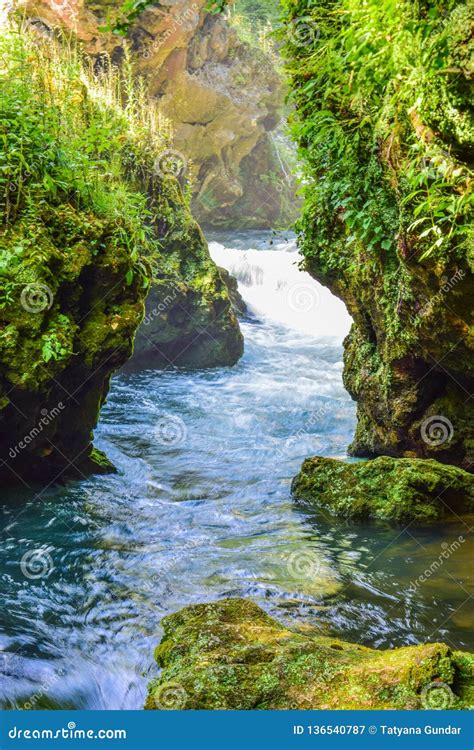 The Waterfalls of Slunj stock image. Image of europe - 136540787