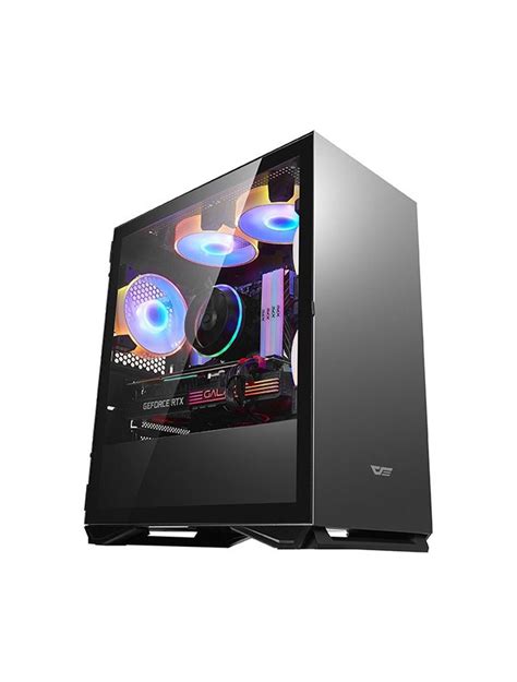 Game One Darkflash Dlm Luxury Matx Pc Case Black Game One Ph