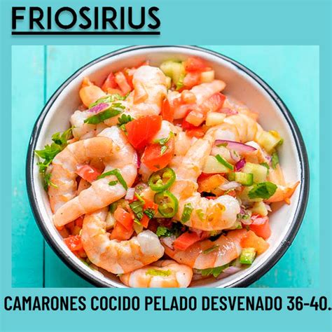 Camarones Cocido Pelado Desvenado Kg Friosirius