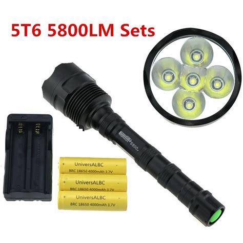 Trustfire T Lumen Tactical Led Flashlight X Cree Xm L T Led