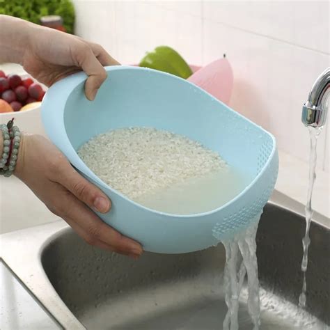 RiceSieve Colador De Pl Stico Para Cocina Cestas Con Asas Colador De