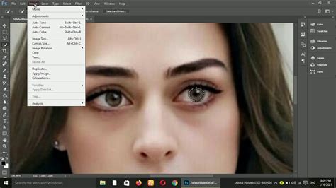 How To Change Eye Color In Photoshop Cc Youtube