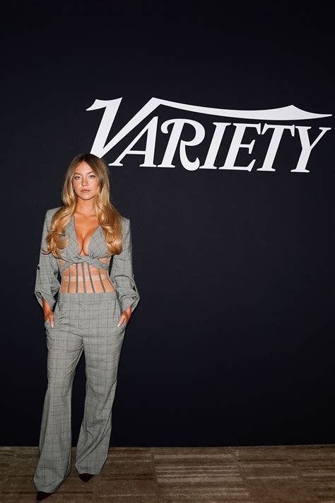 Sydney Sweeney Busty Plaid Suit Tiff Hot Celebs Home