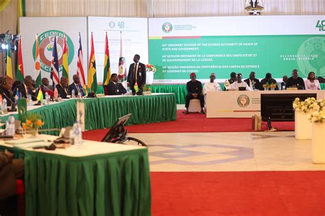 Burkina Faso Mali And Niger To Leave Ecowas Bloc With Immediate Effect