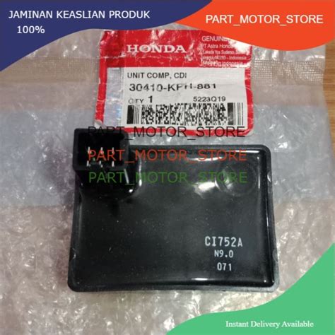 CDI UNIT COMP ECU KPH KARISMA SUPRA X 125 ORIGINAL ORI ASLI HONDA AHM