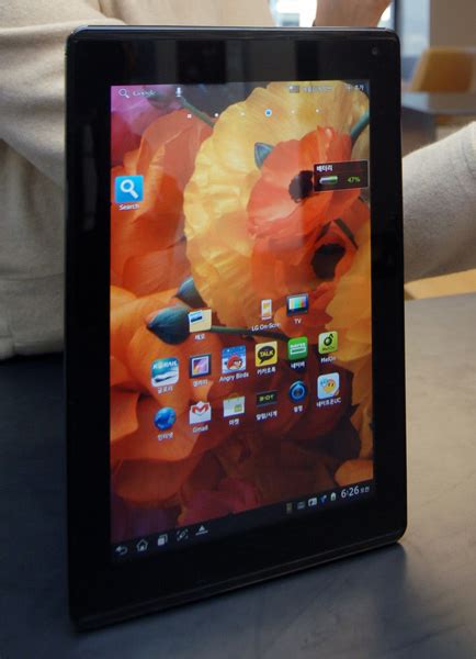 LG Optimus Pad LTE: 9-дюймовый планшет с IPS-матрицей на Android 3.2 ...