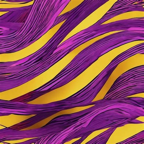 Premium Photo Abstract Violet Pink Scribbles On Yellow Background