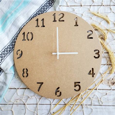 Clock Blanks Blank Clocks For Resin Blank Clock Face For Etsy