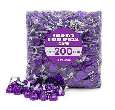 Amazon Hershey Kisses Special Dark Chocolate Kisses 2 Pounds Of