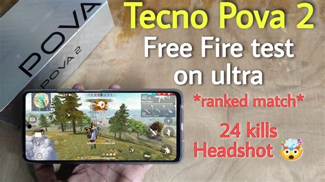 Tecno Pova Free Fire Test On Ultra After Months Ranked Gameplay