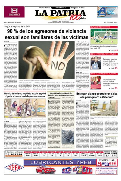 90 De Los Agresores De Violencia Sexual Son Familiares De Las Víctimas Periódico La Patria