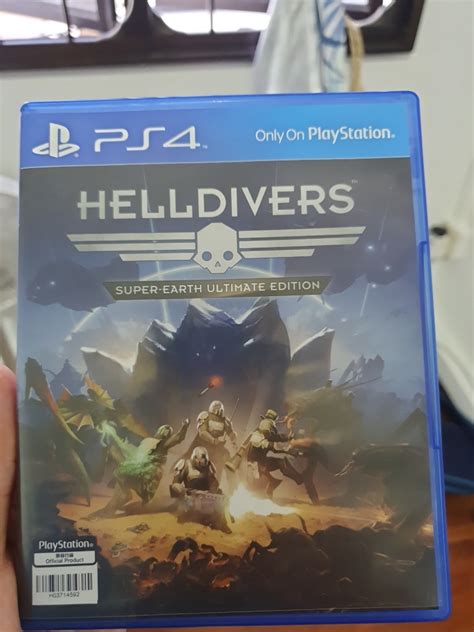 Helldivers Super Earth Ultimate Edition Ps Video Gaming Video Games