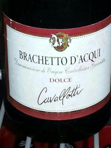 Cantine Cavallotti Brachetto D Acqui Dolce Vivino Us