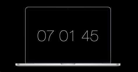 Padbury Clock Screensaver - Minimal screensaver for Mac | Product Hunt