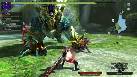 G Rang Zinogre Großschwert Gameplay Monster Hunter Generations