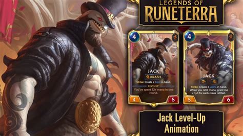 Legends Of Runeterra Jack Level Up Animation Youtube