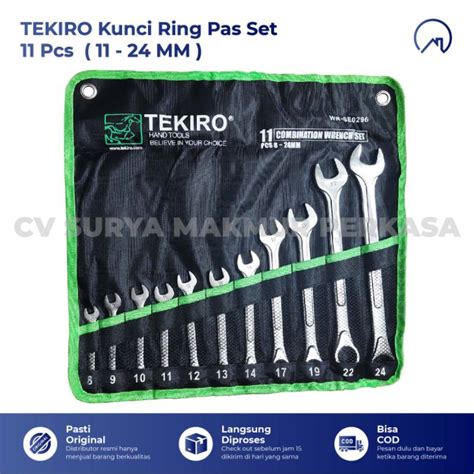 Jual Kunci Ring Pas Set Tekiro Pcs Mm Tekiro Kunci Ring Pas