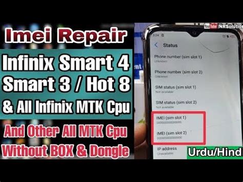 Infinix Hot 9 Play IMEI Not Showing Fix All Infinix IMEI Not