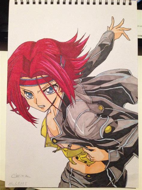 Code Geass Kozuki Karen Drawing By Shiin16 On Deviantart