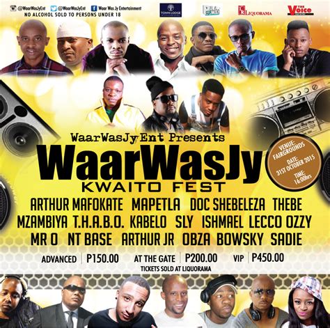 Waar Was Jy Kwaito Festival | kwaito.com