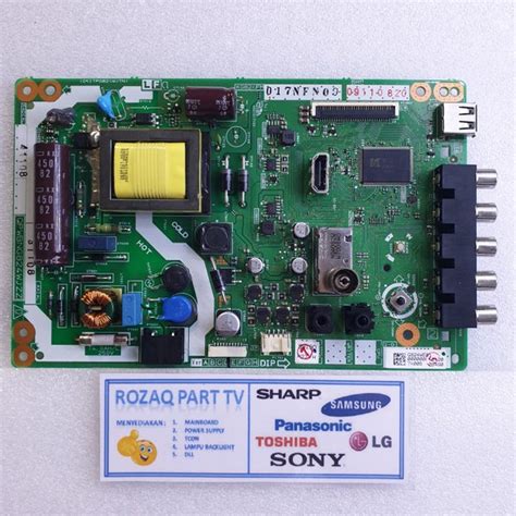 Jual Mainboard TV Sharp LC 24SA4100I Motherboard Main Board MB