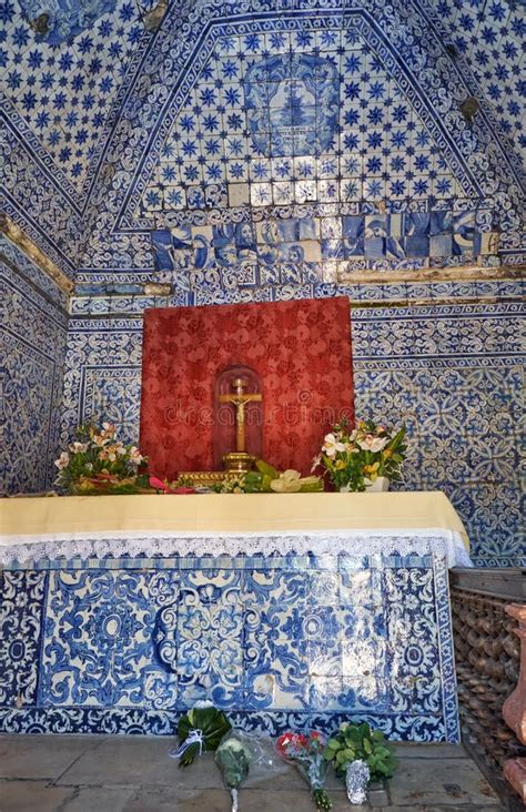 The Interior Of The Memory Chapel Ermida Da Memoria Nazare P