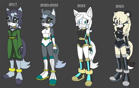 Nishas Redesigns Through The Years By Chava1life On Deviantart