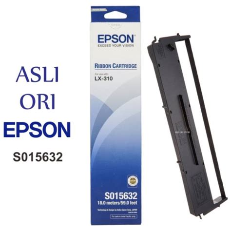 Jual Pita Ribbon Cartridge Epson S Original For Lx Shopee