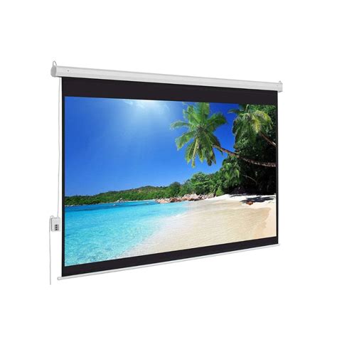 Electric Projector Screen 180cm X 180cm with remote