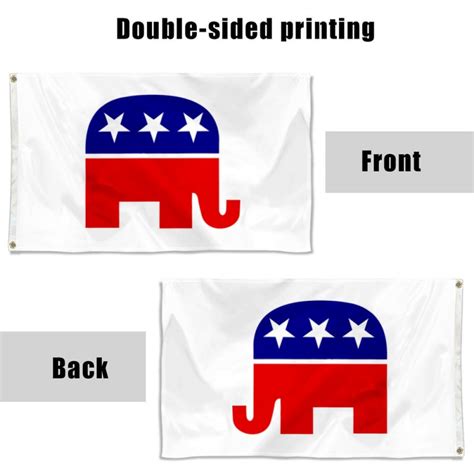 US Republican Party Flag Banner