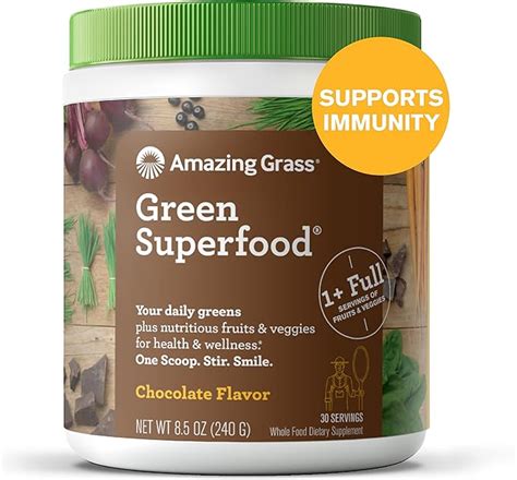 Amazon Amazing Grass Greens Blend Superfood Super Greens Powder