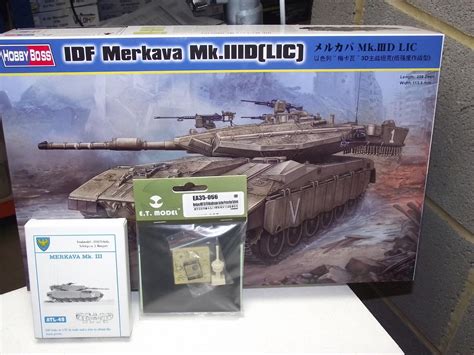 Hobbyboss Idf Merkava Mk Iiid Friulmodel Tracks Et