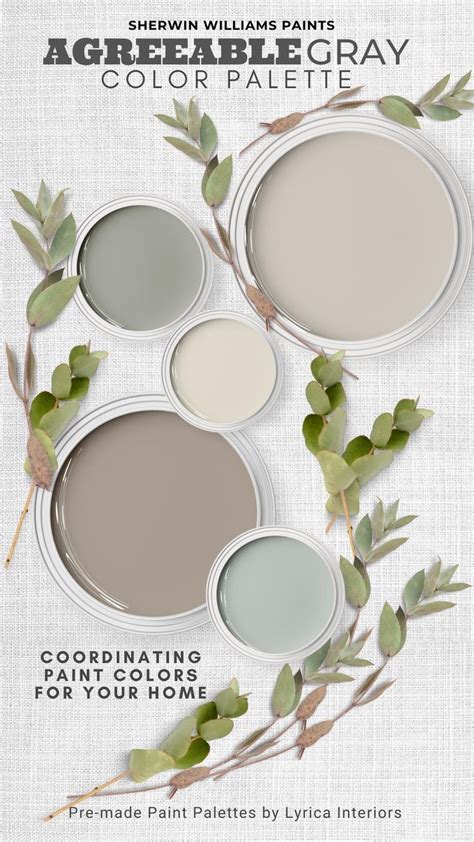 Sherwin Williams Agreeable Gray Coordinating Colors Accent Color