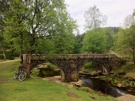 The Packhorse Bridge At Slippery Stones © Steve Fareham Cc By Sa20