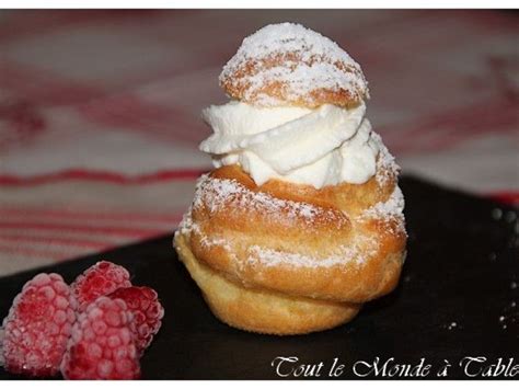 Choux La Cr Me Chantilly Recette Ptitchef