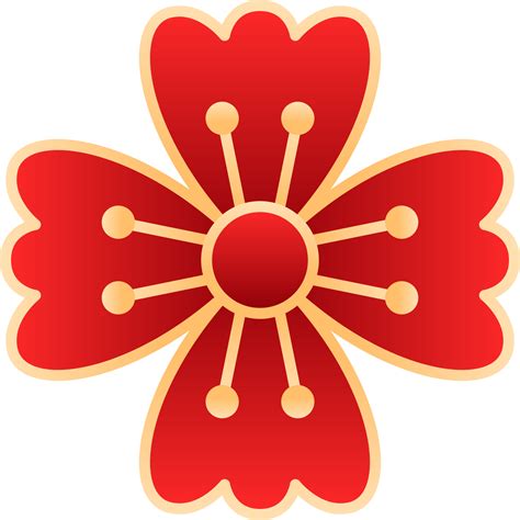 New Year Flower 36156011 Png